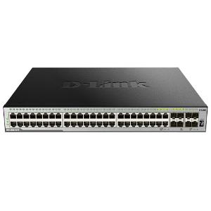 XStack Layer 3 Gigabit Stackable Managed Switch, 44 X 10/100/1000Base-T, 4 X Combo 10/100/1000Base-T/SFP, 4 X 10G SFP+ Layer 3 Gigabit Stackable Managed Switch, Standard Image Features