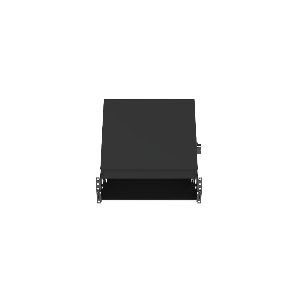 Mount Dengan CFAPPBL2 Panel Fiber Adaptor Patch Untuk Menyimpan Hingga Delapan QuickNet  Kaset, FAP, Atau FMP Sebuah  ( FMT2 )