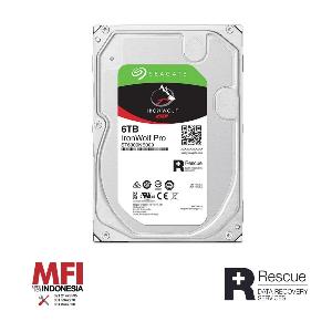 Seagate Harddisk Internal Ironwolf Pro 3,5inch 6Tb