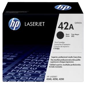 HP 42A Black Original LaserJet Toner Cartridge