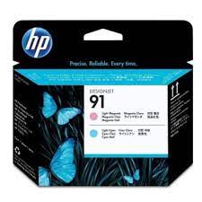 HP 91 Light Magenta And Light Cyan DesignJet Printhead