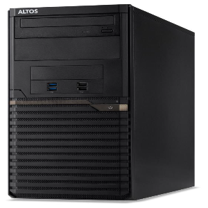 Altos Altos T110_F5 - Intel Xeon E2224, 8GB ECC DDR4, 2*1TB HDD, DVDRW, No OS