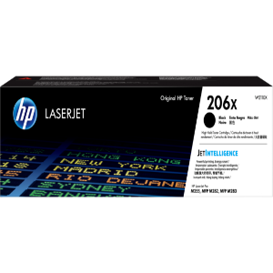 HP 206X High Yield Black Original LaserJet Toner Cartridge