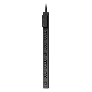 APC RACK PDU, BASIC, HALF HEIGHT, 200-208V, 30A, (14) C13, (2) C19