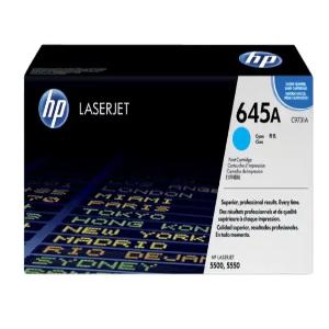 HP 645A Cyan Original LaserJet Toner Cartridge
