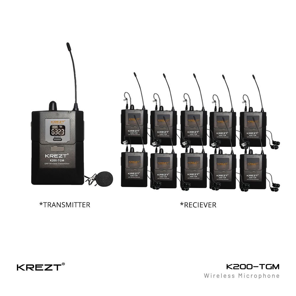 KREZT K200-TGM MIC WIRELESS TOUR GUIDE