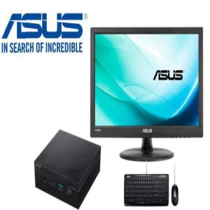 Mini PC PN62 - Intel Core I5 - 4GB DDR4 - HDD 1TB - WIFI - BLUETOOTH - WINDOWS 10 HOME - LED 19.5 Inch - 3 TAHUN GARANSI