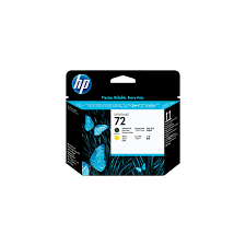 HP 72 Matte Black / Yellow Printhead
