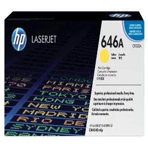 HP 646A Yellow Original LaserJet Toner Cartridge