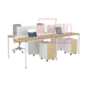 BRAZILLO WORKSTATION 4 PERSON F-4WS F-HE1270-DIVIDER