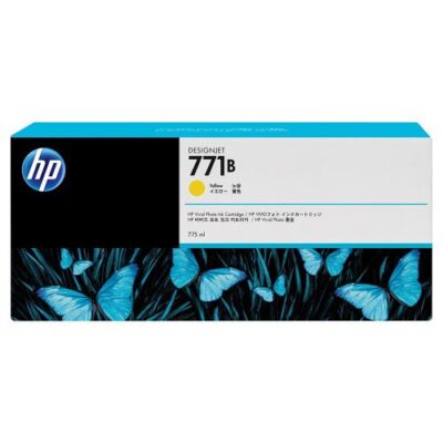 HP 771B 775-ml Yellow DesignJet Ink Cartridge B6Y02A