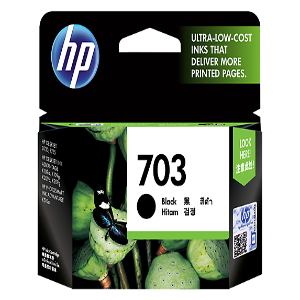 HP 703 Black Ink Cartridge