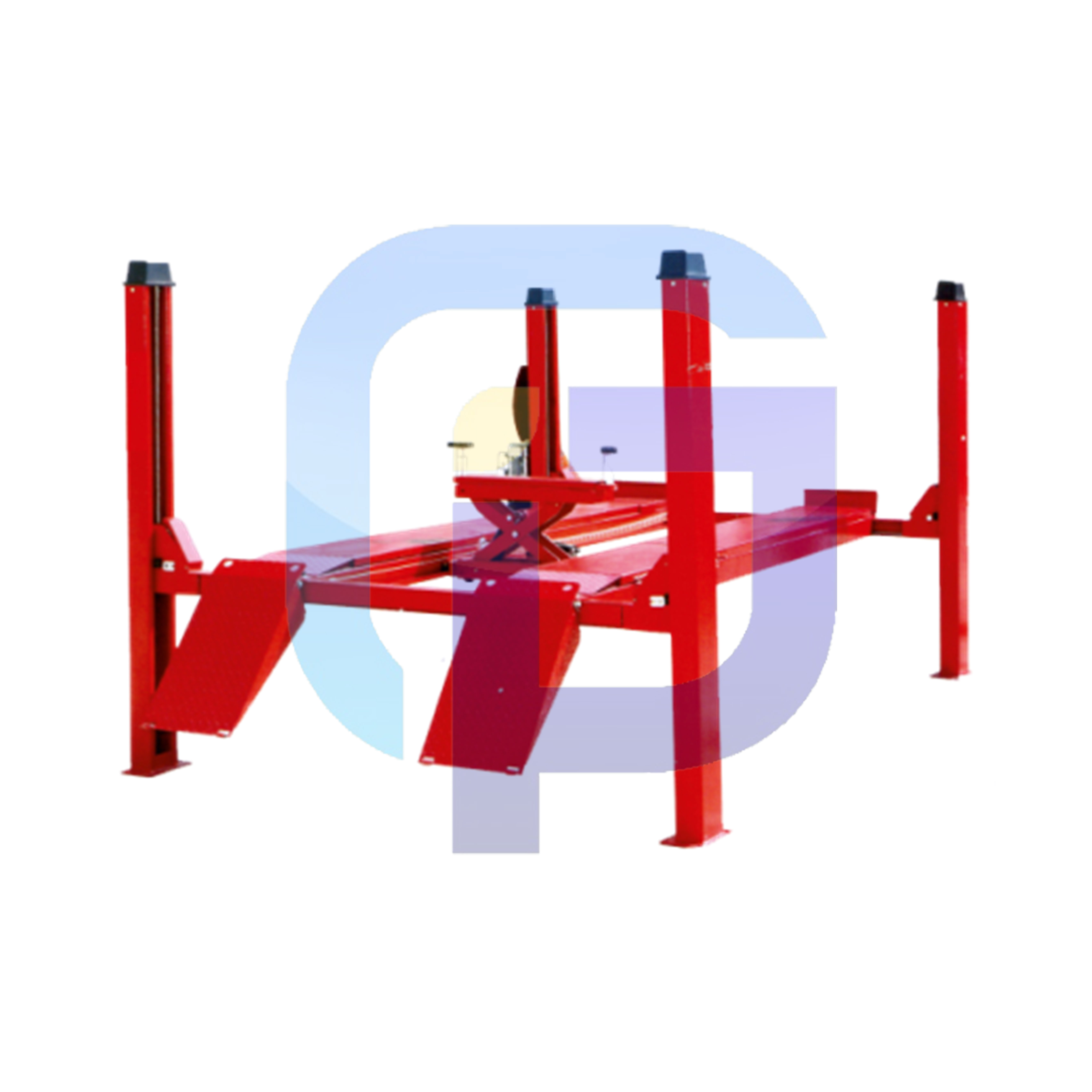 WINTECH Four Post Lift Alignment