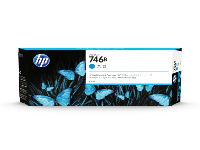HP 771B 775-ml Light Cyan DesignJet Ink Cartridge B6Y04A