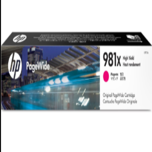 HP 981X High Yield Magenta Original PageWide Cartridge