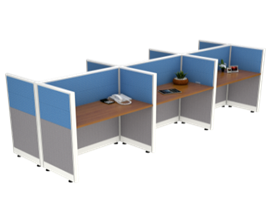 WORKSTATION 6 PERSON VWS 6-08