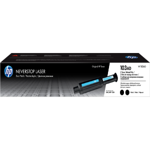 HP 103AD 2Pack Black Toner Reload Kit