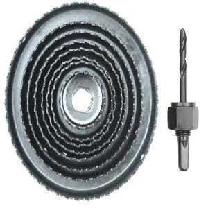 HOLE SAW SET 38-127MM 9PCS