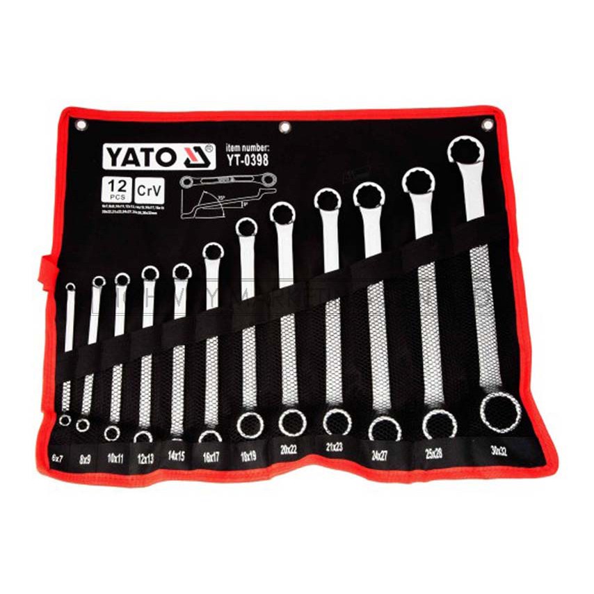 Bi-hexagonal Ring Spanner Set YT-0398