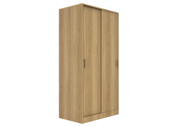 Lemari Pakaian 2 Pintu (Sliding Door) VLM 10