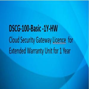 License, 1 Year Extended Warranty On 100-Basic Hardware