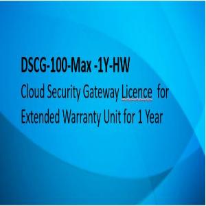 License, 1 Year Extended Warranty On 100-Max Hardware