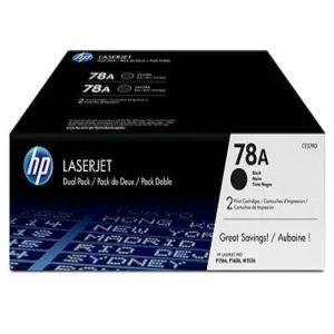 HP 78A Black Dual Pack LJ Toner Cartridge