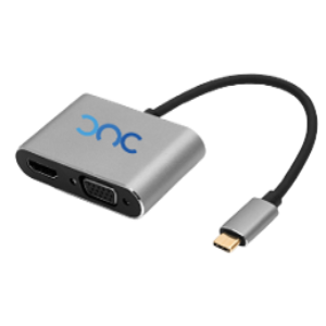 Konverter Tipe C To VGA/HDMI