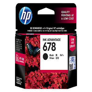 HP 678 Black Ink Cartridge