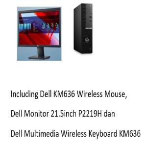 DELL Optiplex 7080 SFF/i7/16GB/256GB/Win10Pro/21.5/NT/5Y