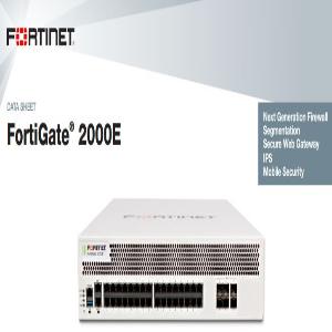 Fortigate Next-Generation Firewall 2000E Include Subscription