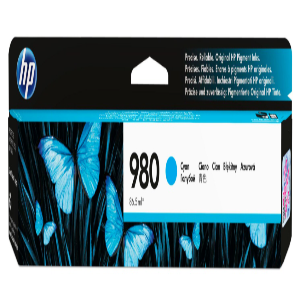 HP 980 Cyan Original Ink Cartridge