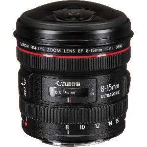 Lens EF 8-15mm F4 Fish Eye