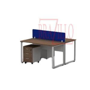 BRAZILLO WORKSTATION 2 PERSON F-2WS HO1270-DIVIDER