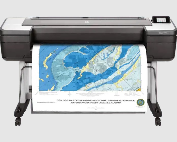 HP DesignJet T1700dr 44-in PostScript Printer