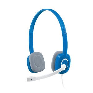 Logitech H 150 Headset - Biru