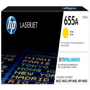 HP 655A Yellow Original LaserJet Toner Cartridge