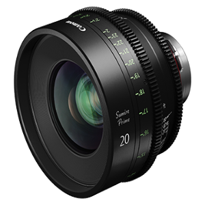 Canon Cinema Lens CN-E20mm T1.5 FP X