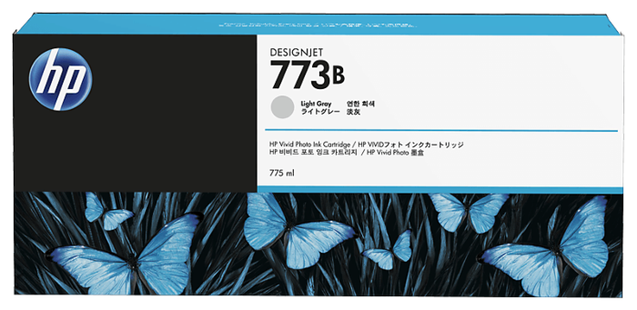 HP 773B 775-ml Light Gray DesignJet Ink Cartridge