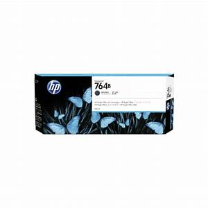 HP DesignJet 764B Ink Cartridge, Matte Black 300ml,3WX40A