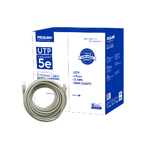PROLiNK CAT5e 24U UTP Lan Cable Bare Cooper (Gry)