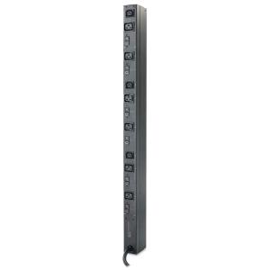APC RACK PDU, BASIC, ZERO U, 22KW, 400V, (6) C19 & (3) C13