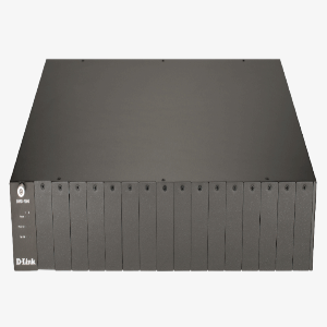D-link Chassis Box, 19 Inch Rackmount Media Converter Chassis, 16-slot For DMC Series Media Converter, Allow Hot-swapping Of Media Converters - Internal Universal Power Supply
