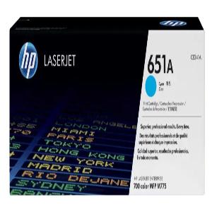 HP 651A Cyan Original LaserJet Toner Cartridge