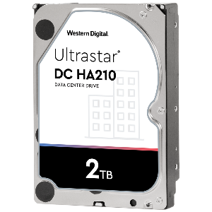 WD Ultrastar 3.5in 26.1MM 2000GB 128MB 7200RPM SATA ULTRA 512N SE DC HA210