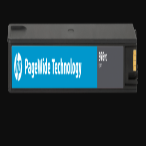 HP 976YC Cyan Contract PageWide Crtg