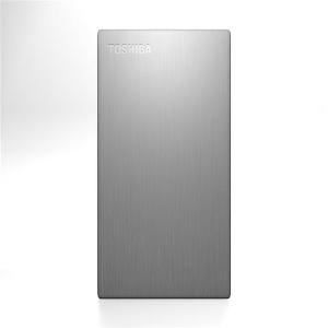 Toshiba Canvio Slim III Portable Hard Drive - 2TB  Silver