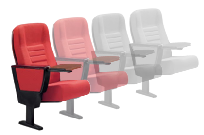 Kursi Serbaguna Theater 075 B (One Seater With One Armrest)