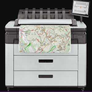 HP DesignJet XL 3600dr PS MFP Printer