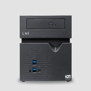 Mini PC VC66-C2 - Intel Core I5-10400 - 4GB DDR4 - 1TB SATA HDD - Ultra-slim Type DVDRW - Wired Keyboard Mouse - LED 19.5 Inch Windows 10 Home - Garansi 3 Tahun